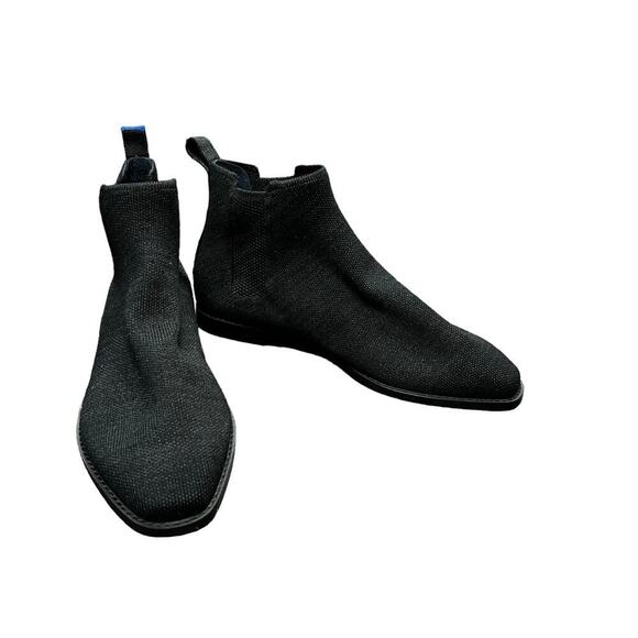 Rothy’s The Merino Ankle Boot Onyx Black - Picture 6 of 11